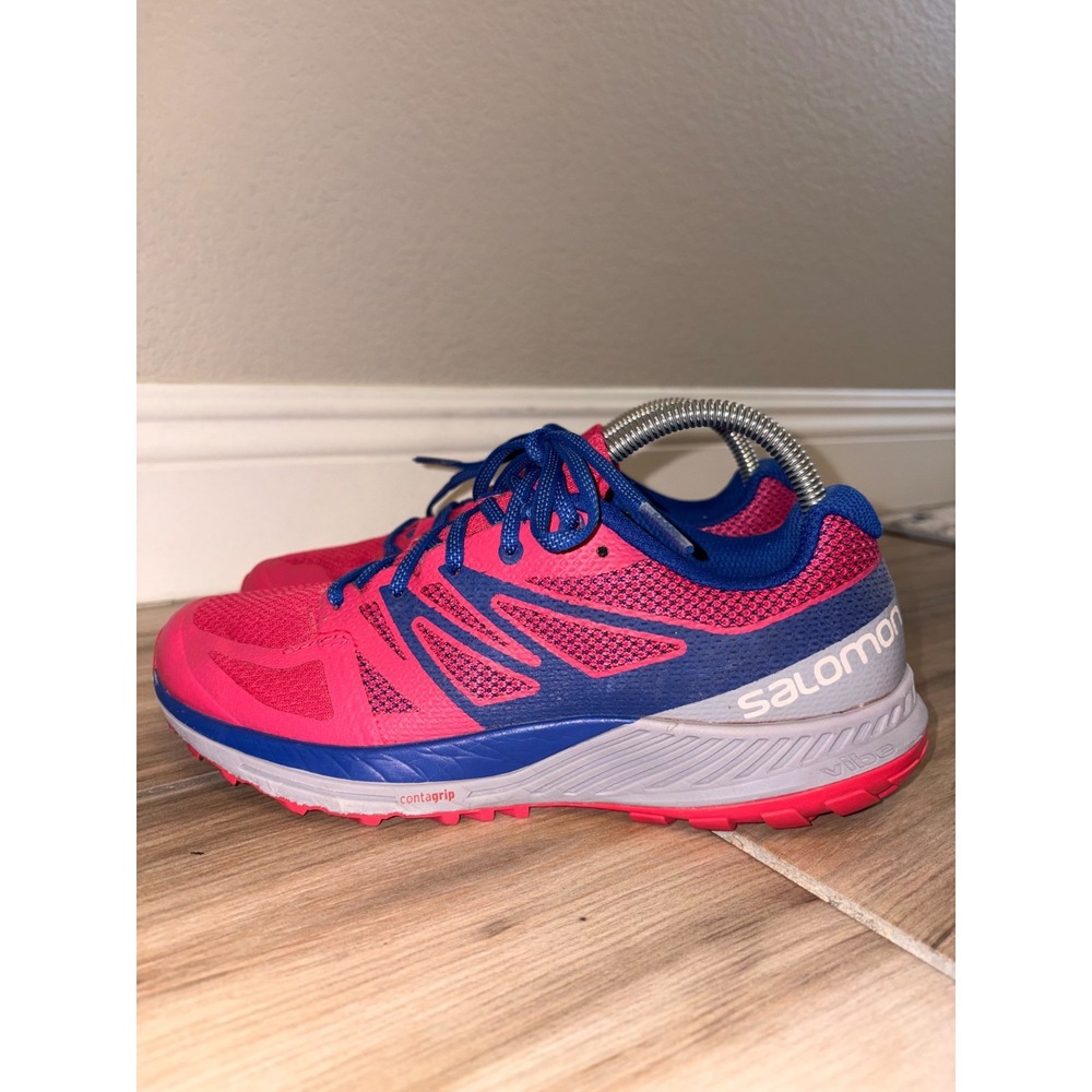 Salomon Sense Escape Shoes Womens 8 Pink Trail Running Comfort Walking Sneaker - Picture 8 of 8